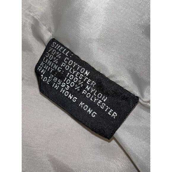 Members Only Jacket Size 42 Beige Khaki Bomber Pockets 1980s Vintage AS IS *READ - Picture 14 of 15